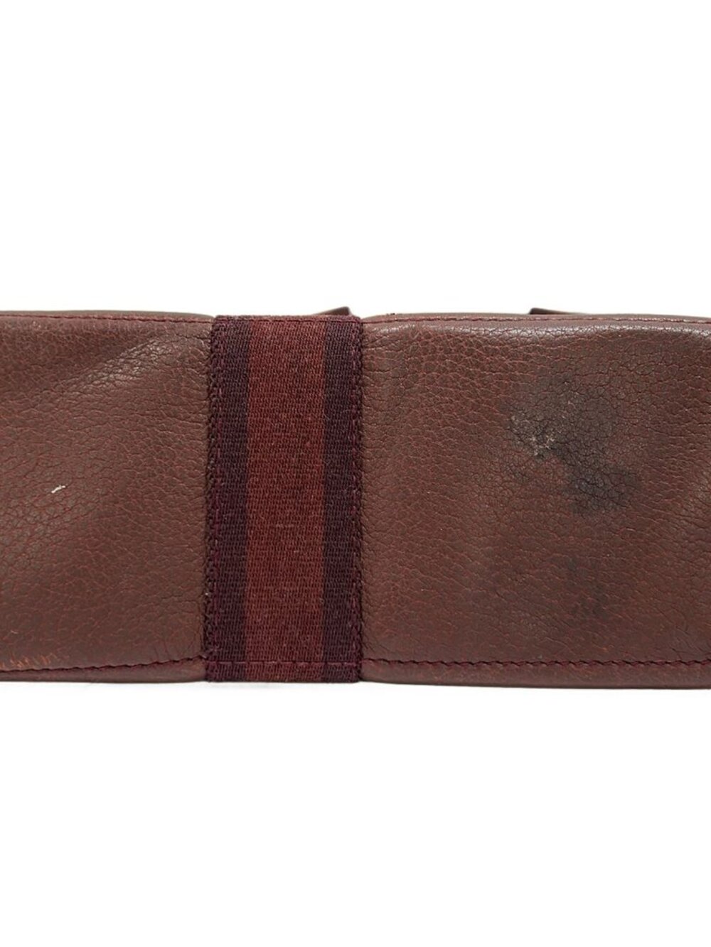Hermes Tote Fourre Tout MM Half Leather Bordeaux - Picture 12 of 14